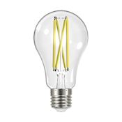 Satco Lighting Single 12.5 Watt Vintage Edison Dimmable A19 Medium (E26) LED Bulb - 1,500 Lumens, 4000K, and 90CRI Clear