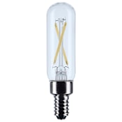 Satco Lighting 2.8 Watt Dimmable T6 Candelabra (E12) LED Bulb- 200 Lumens, 3000K, and 90CRI Clear