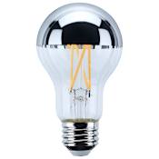 Satco Lighting 12 Watt Dimmable A19 Medium (E26) LED Bulb- 1000 Lumens, 2700K, and 90CRI Silver