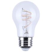 Satco Lighting Reminiscent 4 Watt Vintage Edison Dimmable A15 Medium (E26) LED Bulb - 350 Lumens, 3000K, and 93CRI Clear