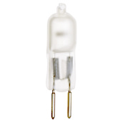 Satco Lighting Single 35 Watt Dimmable T4 Bi Pin Halogen Bulb - 536 Lumens and 2900K Frosted