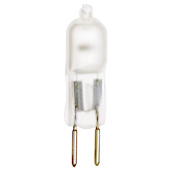 Satco Lighting Single 75 Watt Dimmable T4 Bi Pin Halogen Bulb - 1,290 Lumens and 2900K Frosted