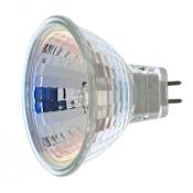 Satco Lighting Pack of (4) 20 Watt Dimmable MR16 Shaped GU5.3/GX5.3 Base Halogen Bulbs Clear