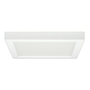 Satco Lighting 9" Wide Integrated LED Flush Mount Square Ceiling Fixture - 4000K White