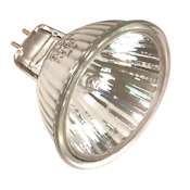 Satco Lighting Single 20 Watt Dimmable MR16 Bi Pin Halogen Bulb - 2900K Frosted