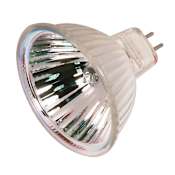Satco Lighting Single 20 Watt Dimmable MR16 Bi Pin Halogen Bulb - 2900K Frosted