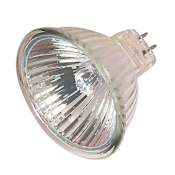 Satco Lighting Single 50 Watt Dimmable MR16 Bi Pin Halogen Bulb - 2900K Frosted