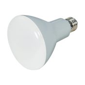Satco Lighting Single 7.5 Watt Dimmable BR30 Medium (E26) LED Bulb - 650 Lumens, 3000K, and 90CRI Frosted White