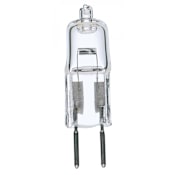 Satco Lighting Pack of (4) 20 Watt Dimmable T3 Shaped G4 Base Halogen Bulbs Clear