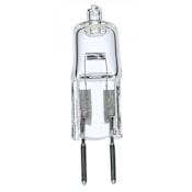 Satco Lighting Pack of (4) 35 Watt Dimmable T4 Shaped GY6.35 Base Halogen Bulbs Clear
