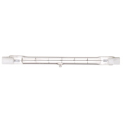 Satco Lighting Pack of (2) 300 Watt Dimmable T3 R7s Halogen Bulbs - 2900K Clear