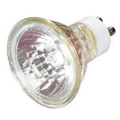 Satco Lighting Single 20 Watt Dimmable MR16 GU10 Halogen Bulb Frosted