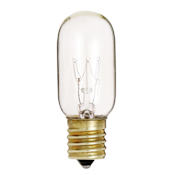 Satco Lighting 25 Watt Dimmable T8 Intermediate (E17) Incandescent Bulb - 90 Lumens and 2700K -NOT FOR INDIVIDUAL SALE Clear