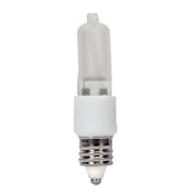 Satco Lighting Single 40 Watt Dimmable T3 Mini Candelabra (E11) Halogen Bulb - 960 Lumens and 2900K Frosted