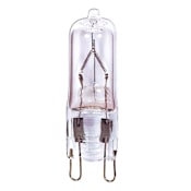 Satco Lighting Pack of (2) 35 Watt Dimmable T4 Shaped G9 Base Halogen Bulbs Clear