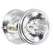 Satco Lighting Single 100 Watt Dimmable AR111 Screw Terminal Halogen Bulb - 330 Lumens and 2700K Frosted