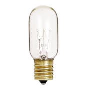 Satco Lighting Single 25 Watt Dimmable T8 Intermediate (E17) Incandescent Bulb - 35 Lumens and 2700K Clear
