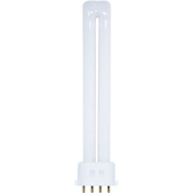 Satco Lighting Single 13 Watt T4 CFL Plugin (2GX7) Compact Fluorescent Bulb - 2,000 Lumens and 3500K Frosted