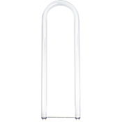 Satco Lighting Single 2.5 Inch 32 Watt T8 Bi Pin Fluorescent Bulb - 770 Lumens and 3000K Frosted