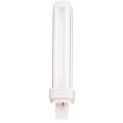 Satco Lighting Single 26 Watt T4 G24 Compact Fluorescent Bulb - 1,250 Lumens and 2700K Frosted