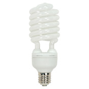 Satco Lighting Single 65 Watt T5 Mogul Compact Fluorescent Bulb - 7,000 Lumens and 4100K Frosted