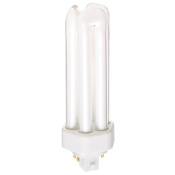 Satco Lighting Single 32 Watt T4 Shaped GX24q-3 Base Compact Fluorescent Bulb White