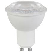Satco Lighting Single 6.5 Watt Dimmable MR16 GU10 LED Bulb - 500 Lumens, 5000K, and 80CRI White