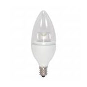 Satco Lighting Single 4.5 Watt Dimmable B11 Shaped Candelabra (E12) Base LED Bulb Clear
