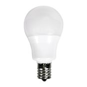 Satco Lighting Single 5.5 Watt Dimmable A15 Intermediate (E17) LED Bulb - 45 Lumens and 2700K Frosted White