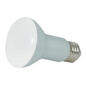 Satco Lighting Single 6.5 Watt Dimmable R20 Medium (E26) LED Bulb - 940 Lumens and 5000K Frosted White