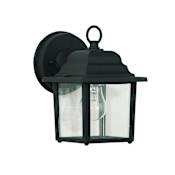 Savoy House 1 Light Outdoor Wall Sconce from the Exterior Collection Black
