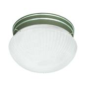 Savoy House 9" Diameter Flush Mount Ceiling Fixture Satin Nickel