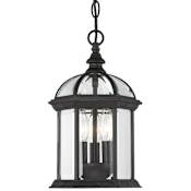 Savoy House Kensington 3 Light 8.25" Wide Outdoor Pendant Black