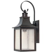 Savoy House Monte Grande 1 Light 17.75" Tall Outdoor Wall Sconce English Bronze