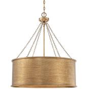Savoy House Rochester 6 Light Pendant Gold Patina