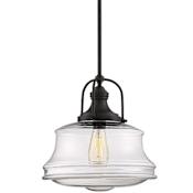 Savoy House Garvey Single Light 14" Wide Pendant English Bronze