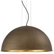 Savoy House Sommerton 3 Light 24" Wide Pendant Rubbed Bronze with Gold Leaf