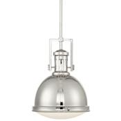 Savoy House Vintage Pendants 1 Light 11" Wide Pendant Polished Nickel