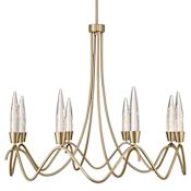 Savoy House Sofia 36" Wide LED Chandelier Noble Brass