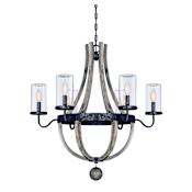 Savoy House Eden 6 Light Chandelier Weathervane