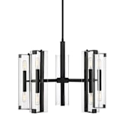 Savoy House Winfield 10 Light 25" Wide Chandelier Matte Black