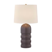 Savoy House Wehunt 32" Tall LED Buffet Table Lamp by Coco & Dash Brown