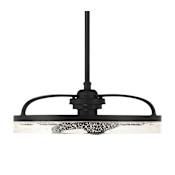 Savoy House Lyria 14" 3 Blade Indoor LED Ceiling Fan Matte Black