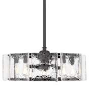 Savoy House Genry 14" 3 Blade Indoor Fandelier Ceiling Fan Matte Black