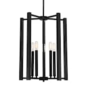 Savoy House Benson 5 Light 16" Wide Pendant Matte Black