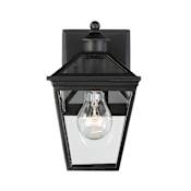 Savoy House Ellijay 1 Light 9.75" Tall Outdoor Wall Sconce Black
