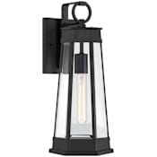 Savoy House Payne 19" Tall Outdoor Wall Sconce Matte Black