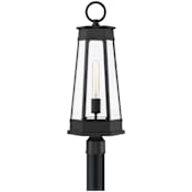 Savoy House Payne 25" Tall Post Light Matte Black