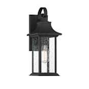 Savoy House Hancock 17" Tall Wall Sconce Matte Black