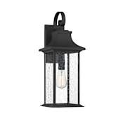 Savoy House Hancock 23" Tall Outdoor Wall Sconce Matte Black